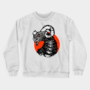 Red Sun Kaiju Crewneck Sweatshirt